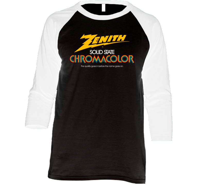 Zenith Chromacolor, 3/4 Sleeve Raglan T Shirt