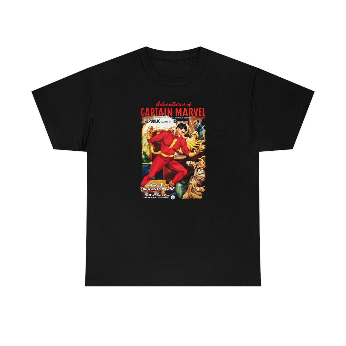 Captain Marvel Movie Serial T-Shirt